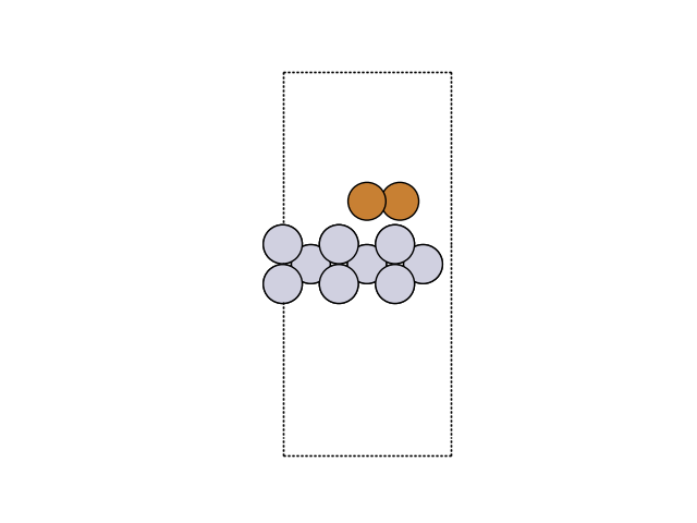 constrained minima hopping